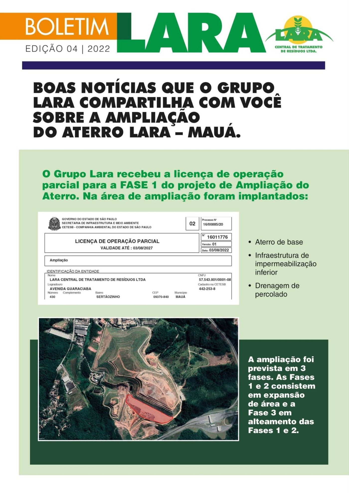 Boletim – Edição 04 | 2022 – página 1