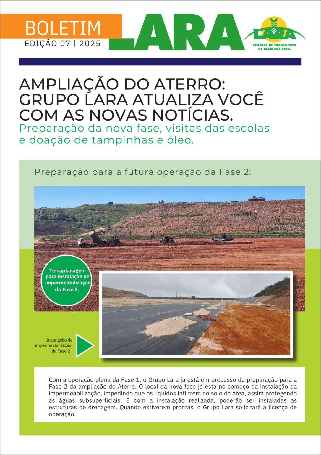 Boletim – Edição 07 | 2025 – página 1