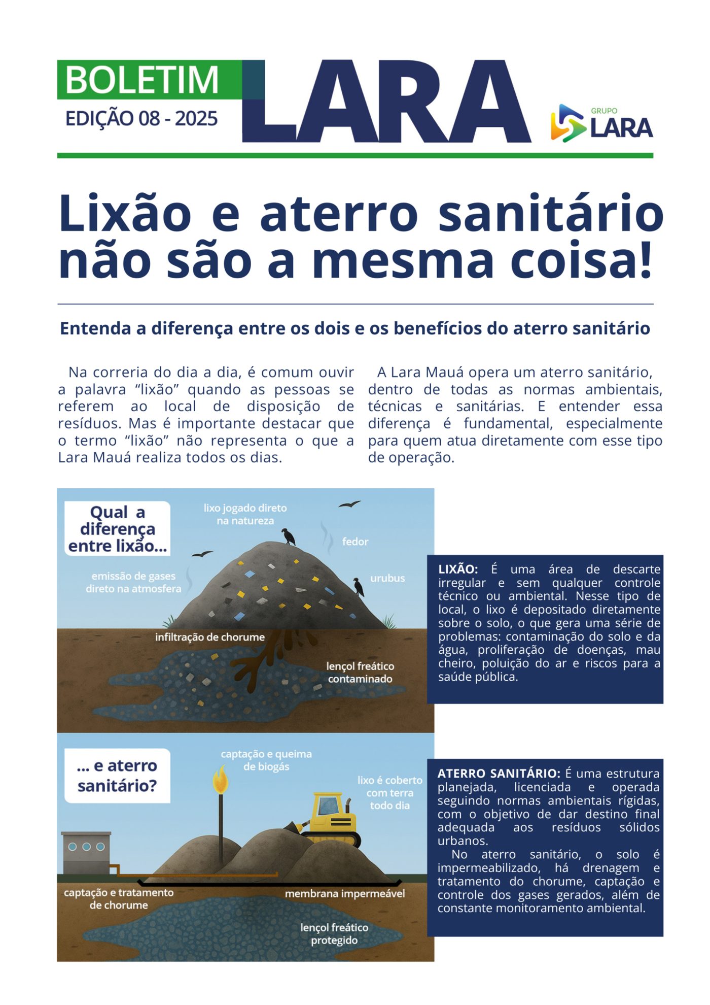 Boletim – Edição 08 | 2025 – página 1