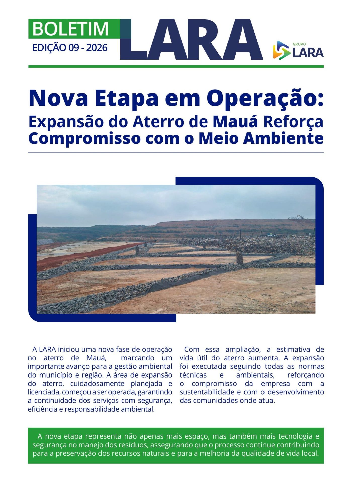 Boletim – Edição 09 | 2026 – página 1