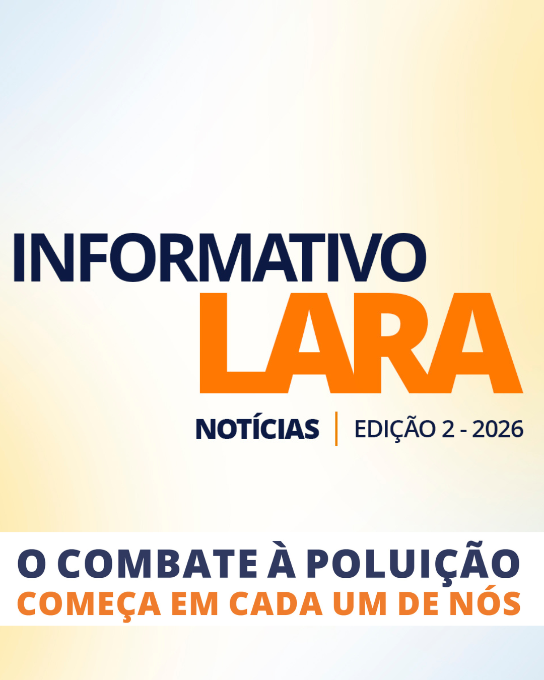 O combate à poluição: Começa em cada um de nós